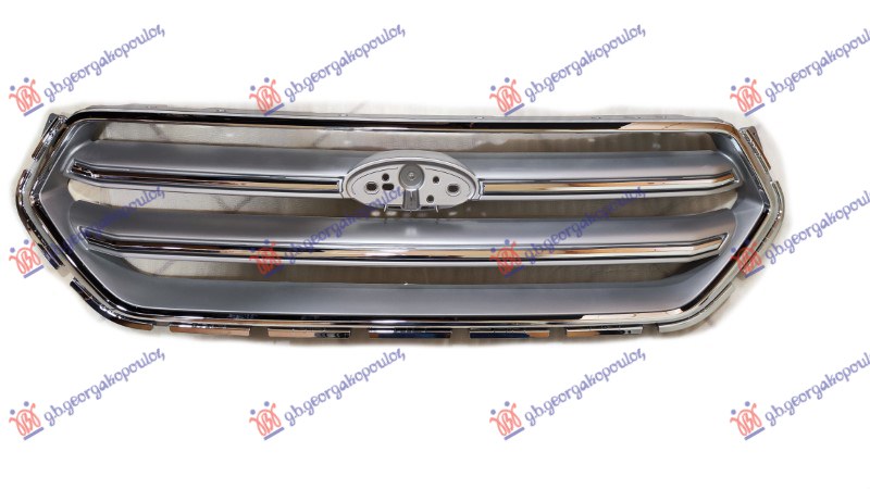 GRILLE SILVER/CHROME