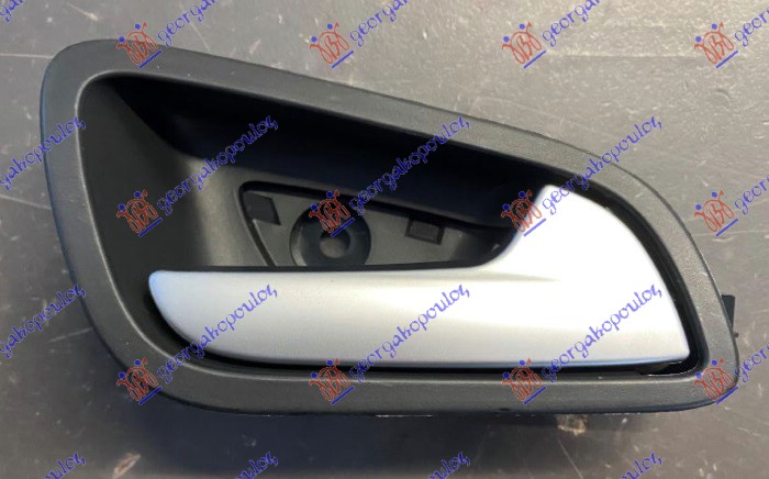 DOOR HANDLE REAR INNER SILVER/BLACK