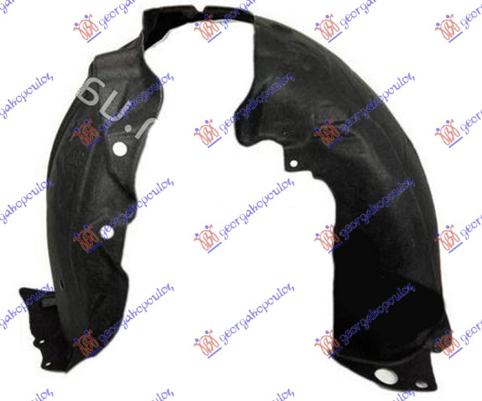 FRONT PLASTIC INNER FENDER