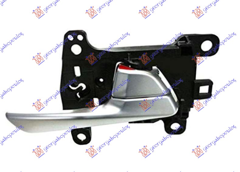 DOOR HANDLE FRONT INNER SILVER