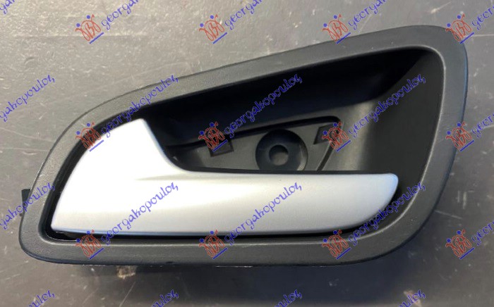 DOOR HANDLE REAR INNER SILVER/BLACK