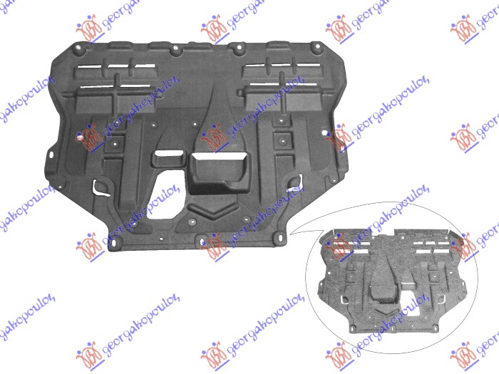 FRONT COVER ENGINE PLASTIC