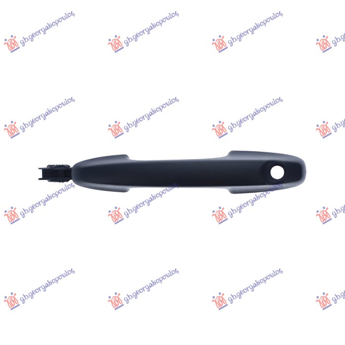 DOOR HANDLE FRONT OUTER  (W/ KEY HOLE)