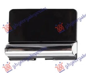 TOW HOOK COVER FRONT W/CHROME MOULDING