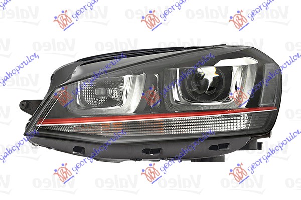 HEAD LAMP Gti XENON AFS W/LED DRL (VALEO)