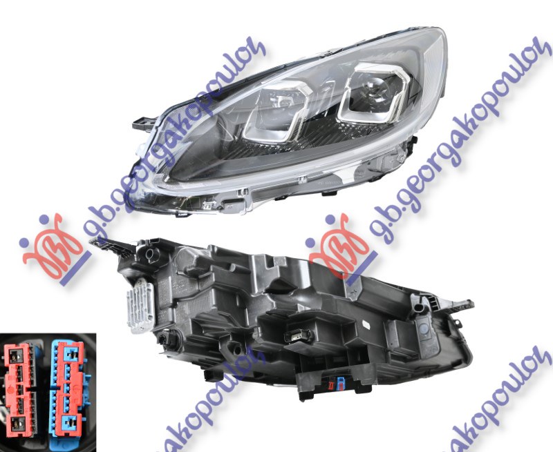 HEAD LAMP ELECTRICAL (LED) (WITH CORNER LAMP)  (VALEO)