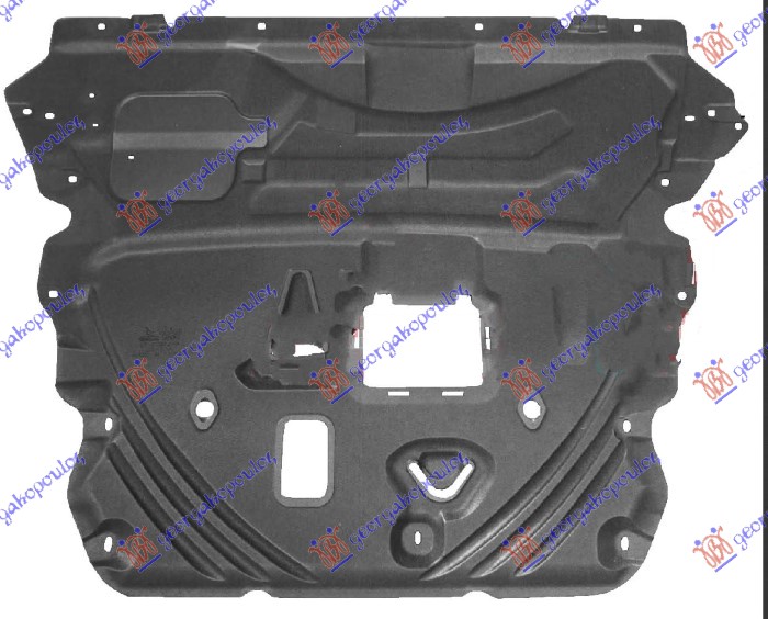 FRONT COVER ENGINE PLASTIC (AUTOMATIC TRANSMISSION)