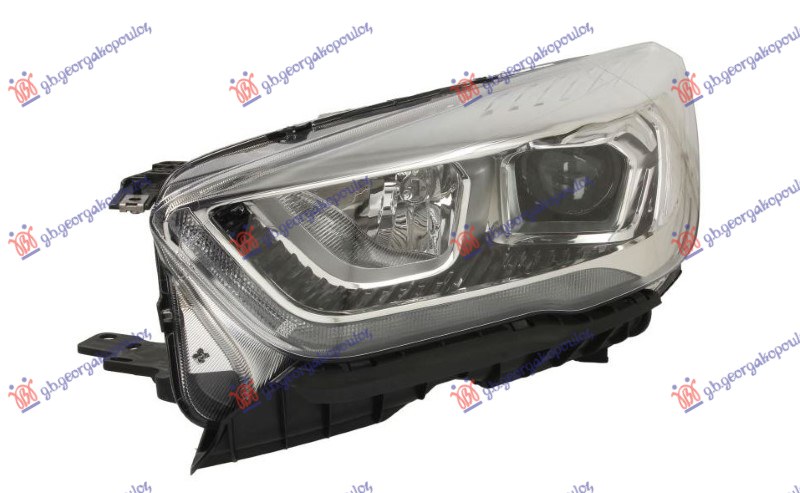HEAD LAMP ELECTRICAL (H7) (W/LED DRL) 2018- (VALEO)