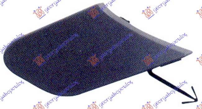 TOW HOOK COVER FRONT