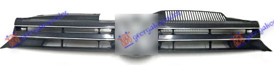 GRILLE BLACK W/CHROME MOULDINGS